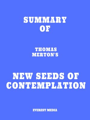 cover image of Summary of Thomas Merton's New Seeds of Contemplation